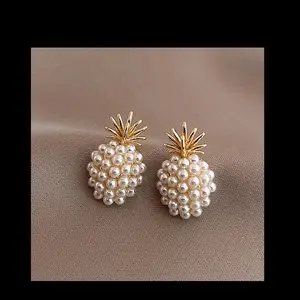 Pineapple Stud Earrings - Stylish Women's Fashion Accessories