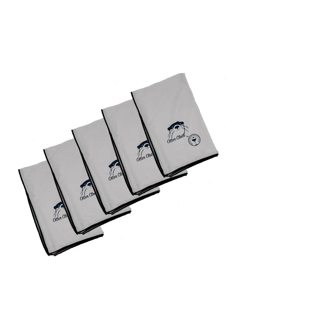 ultimate microfiber glass polishing cloth 5 Pack – 25x20 inch white
