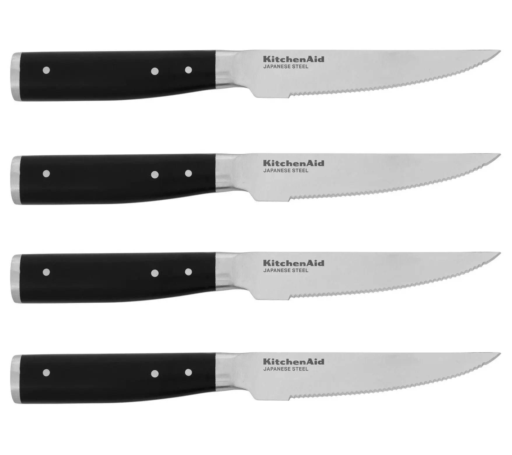KitchenAid Gourmet 4-Piece Steak Knife Set KitchenAid Gourmet 4-Piece Steak Knife Set