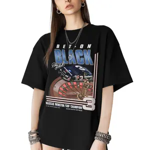 Retro 1993 Vintage NASCAR Winston Cup Champion T-Shirt, Classic 'Bet On Black' Racing Tee for Collectors, Gift for Men PLK0048
