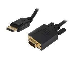 Nippon Labs Model DP-VGA-15 15 ft. DisplayPort to VGA 28 AWG 15ft Cable M-M 15 feet- OEM