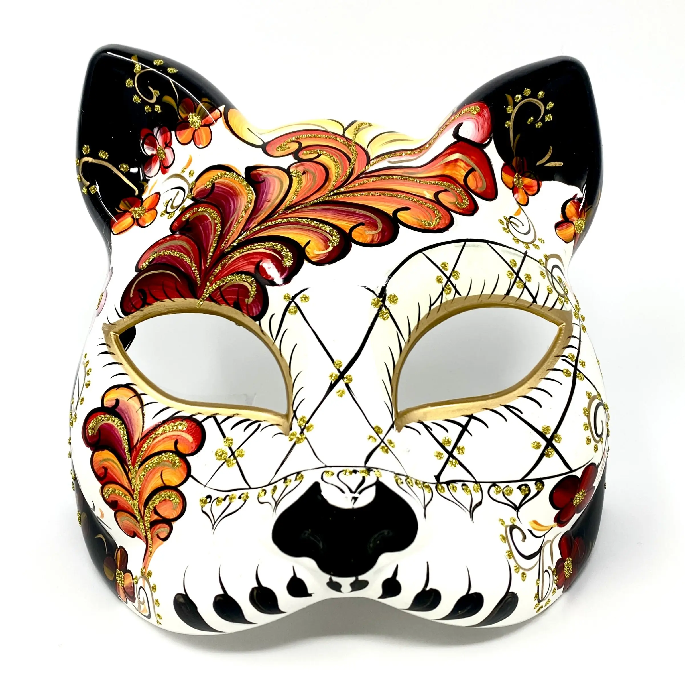 Cat Masquerade Mask For Halloween Christmas Ball Party Animal Masks