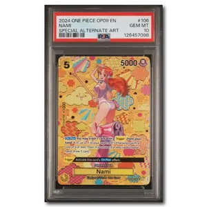 PSA 10 Nami OP09 SP #106