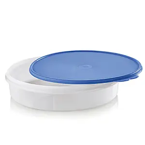 Classic Round Container for Pies Quiche Cookies Brownies Pizza Muffins and Other Baked Goods with Secure Lid Airtight Freezer Safe Easy to Open and Clean 3 x 12" PP PE