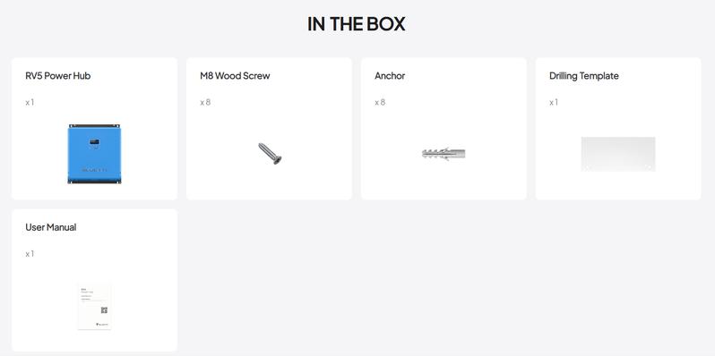 BLUETTI RV5 Power Hub, 5-in-1 Integrated System Including Inverter, MPPT Solar Charge Controller, DC-DC Converter, Alternator Charger and Circuit Protection, Easy Installation for RV, Boat, Off-Grid BLUETTI RV5 Power Hub, 5-in-1 Integrated System Including Inverter, MPPT Solar Charge Controller, DC-DC Converter, Alternator Charger and Circuit Protection, Easy Installation for RV, Boat, Off-Grid