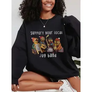 Emmet Otter's Jugband Unisex Sweatshirt, Retro Pop Culture Christmas Hoodie Or Tshirt, Unisex Sweater Pullover Tee