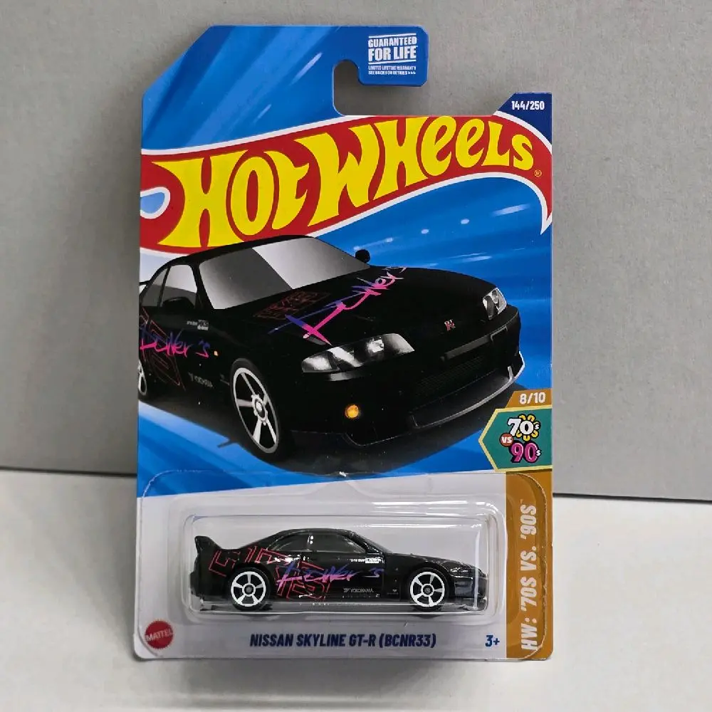 HOT WHEELS Nissan Skyline GT-R BCNR33 HW: '70s vs '90s Mainline 2025