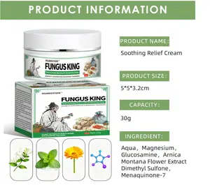 [Official Authentic Product] Fungus King: Herbal Extract for Foot Odor & Itching — Topical Skin Care: Antibacterial, Anti-Itch, and Soothing