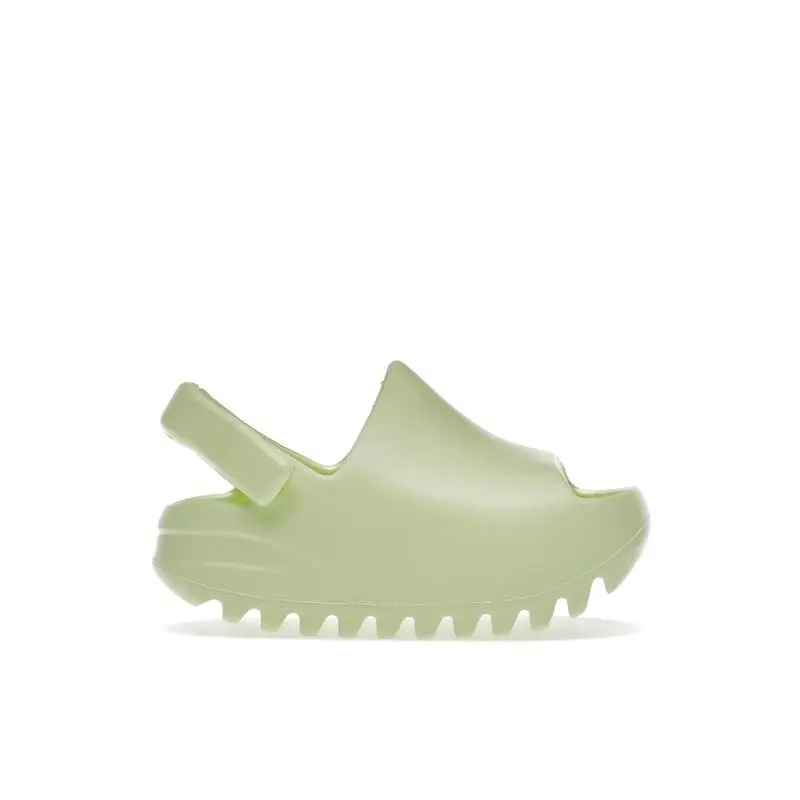adidas Kid's Yeezy Slide Glow Green (Infants), from StockX