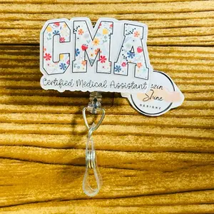 Certified Medical Assistant CMA Badge Reel