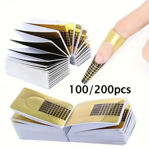 Square nail mold, extension guide stickers, nail art tools and accessories