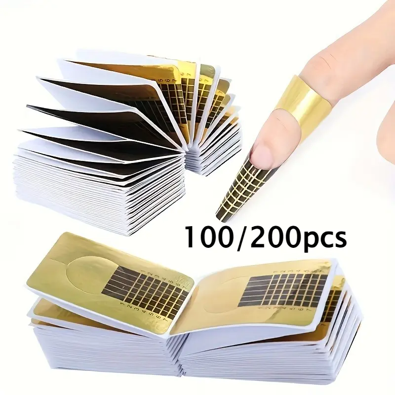 Square nail mold, extension guide stickers, nail art tools and accessories, Nail Art Products