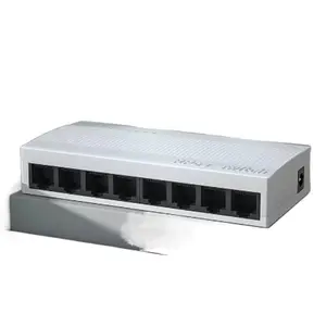 100Mbps network switch, gigabit dormitory home network cable splitter, multi-port simultaneous internet access, can connect to computers