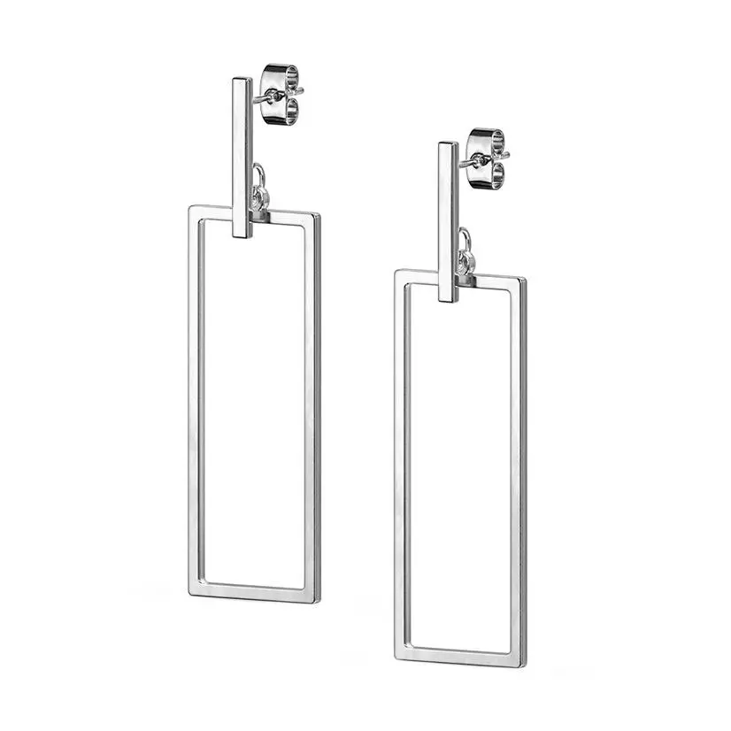Rectangle Hanging Earrings
