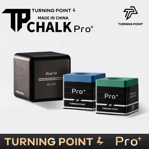 Turning Point Pro+ Billiard Chalk, High-Quality Pool Cue Accessory, Billiards Accessories, Enhances Accuracy and Control, Perfect for Professional Players