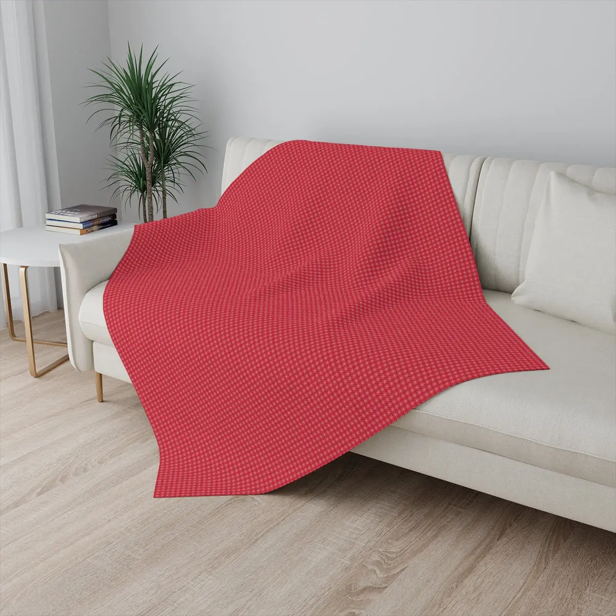 Christmas Snowflake Sherpa Blanket