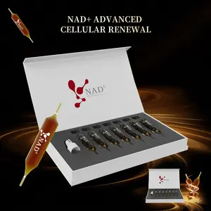 Puiiso NAD+ Supplement for Anti Aging and Cell Regeneration,  1200mg Advanced Cellular Renewal,| Supports Cellular Energy, Brain, Muscle| Nicotinamide Riboside| Enhances Skin, Energy & Focus – 7 Vials