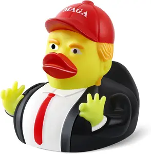 Trump Duck with MAGA Cap