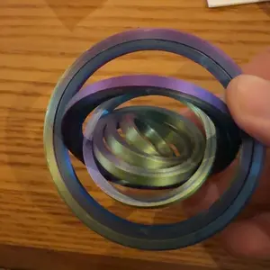 Finger Gyro Toy, Mini Creative Gravity Spinner, Fun Interactive Game Prop, Colorful Adult Leisure Gift, Novelty Party Fidget Tool, Finger Spinning Top