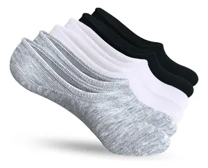 5 Pairs Women No Show Socks Low Cut Invisible Ankle Socks Breathable Non Slip