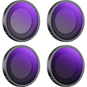 K&F Concept GO 3S ND Filters Kit (4-Pack) – AGC Glass Camera Lens Accessories with 28 Multi-Layer Coated ND8, ND16, ND32, ND64 Neutral Density Filters, Exclusively Compatible with Insta360 GO 3S (Not for Insta360 GO 3)