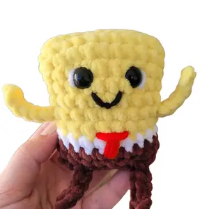 Crochet SpongeBob Friend-Handmade