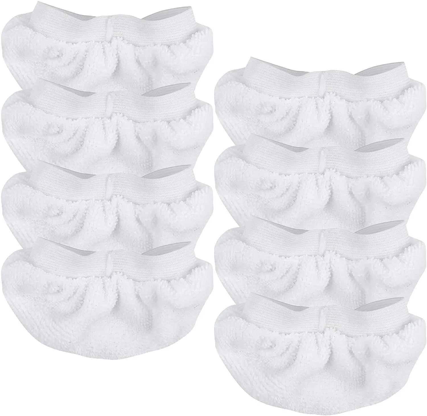 KEEPOW Universal Microfiber Cloths for Handheld Steam Cleaner, Compatible with Bissell Steam Shot With Washable Rags Cleaning