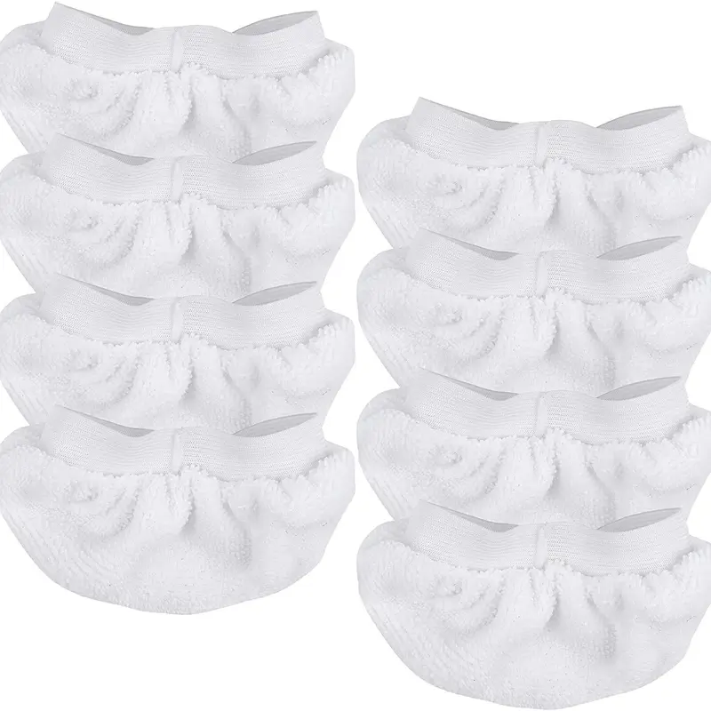 KEEPOW Universal Microfiber Cloths for Handheld Steam Cleaner, Compatible with Bissell Steam Shot With Washable Rags Cleaning