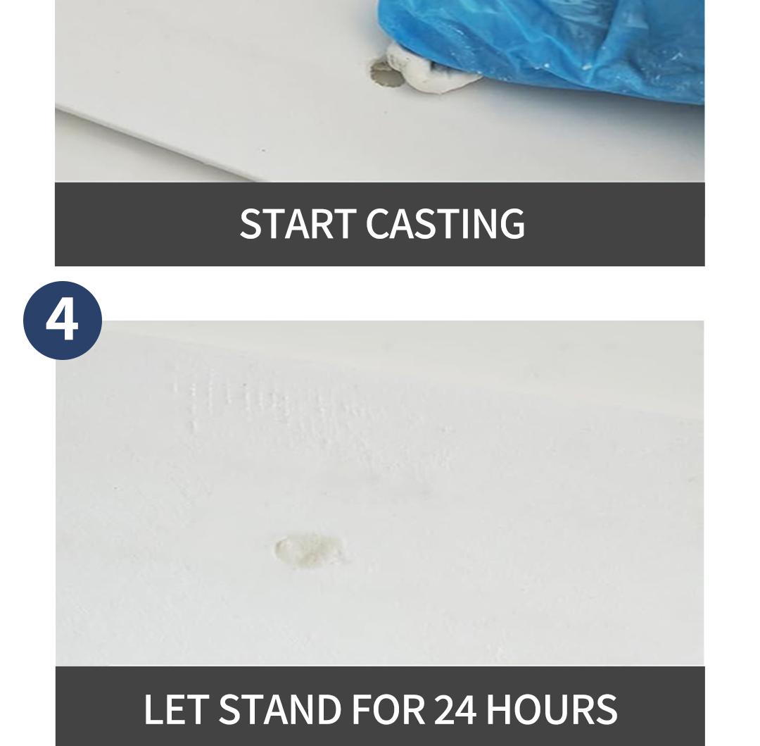 SOPAMI Steel Reinforced Epoxy Putty - Permanent Repair for Metal, Wood & Concrete