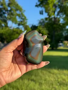 High Grade Rainbow Obsidian Polished Freeform - 📍 Mexico RO-4