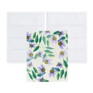 Erin Condren Daisy Blooms 8x10 Undated Softbound LifePlanner with 12 Monthly Calendars & Weekly Planning for Yearly Goals and Productivity Tracking