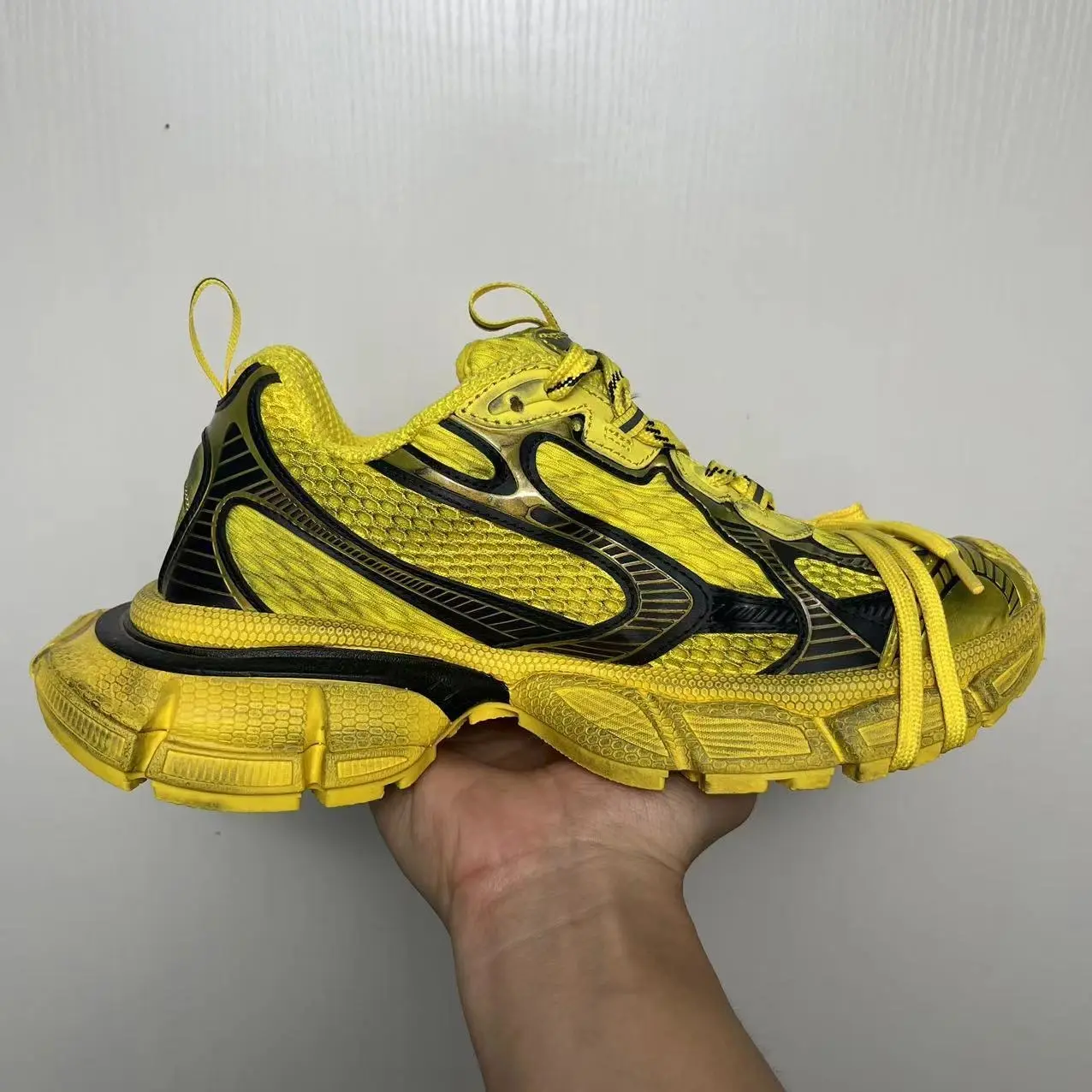 Men's and Women's lightweight straps dad shoes Phantom Bow tie 3XL chunky trainers classic height increasing breathable trainers b-2