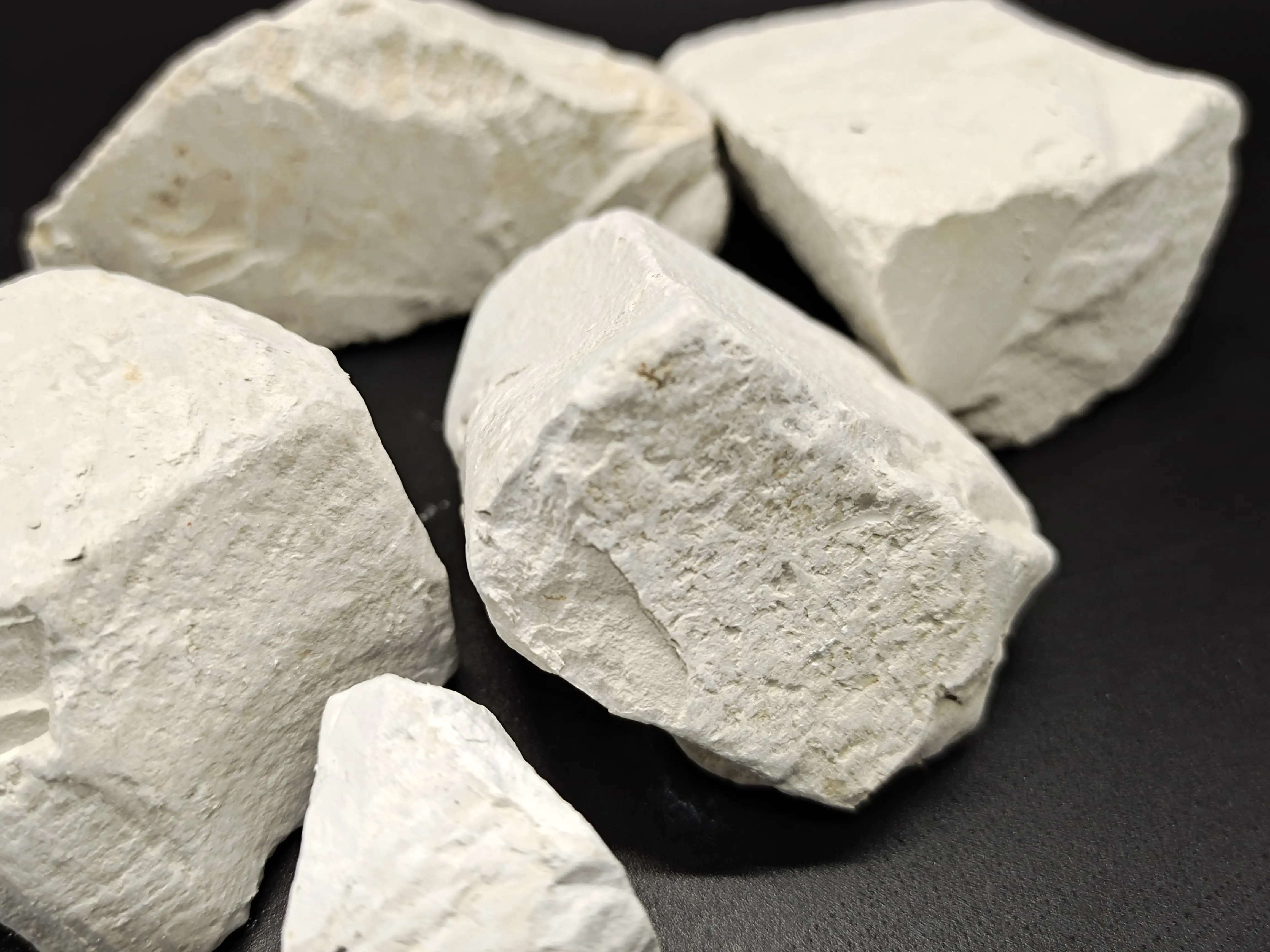 Natural Gray White Clay Chunks Edible Cosmetic Grade Slightly Sticky for Skincare & DIY Projects Safe Natural Ingredients
