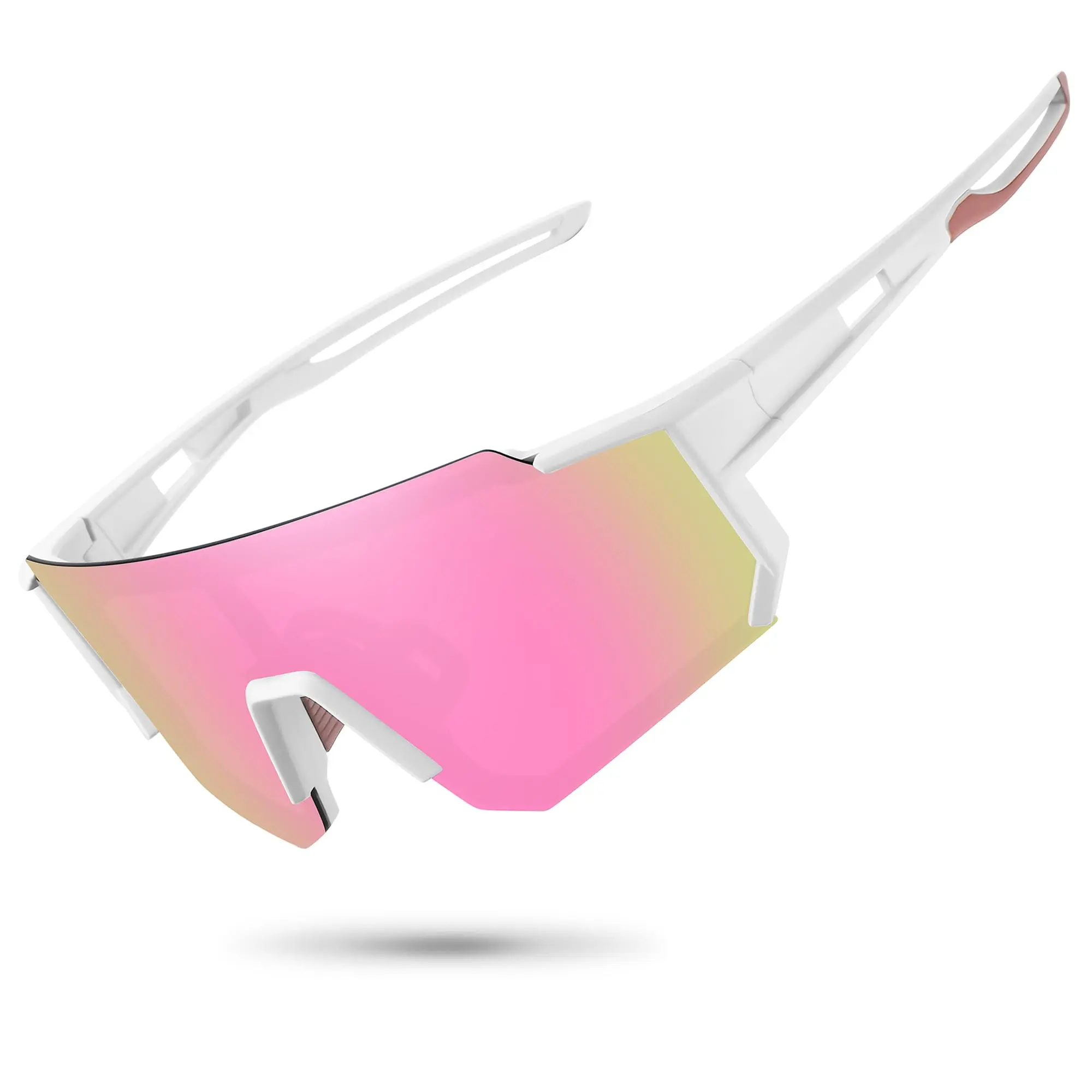 Polarized Sports Sunglasses for Men Women,Driving Fishing Cycling Mountain Bike Sunglasses UV400 Protection