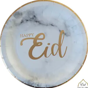 Marble Eid Dessert Plates