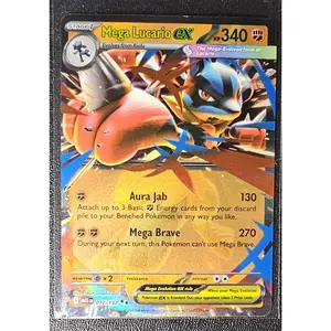 Mega Lucario EX – 077/132 – UR – NM