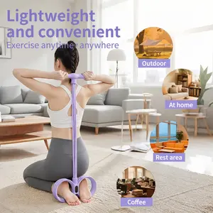 Multi-functional Pedal Resistance Band Trainer - Portable Exercise Equipment, Abdominal Exercise Machine, Arm Workout for Women, Home Gym Equipment, Resistance Band Workout Tool, Father's Day Gift