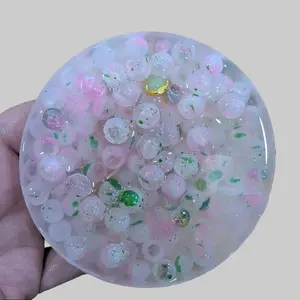 4in DIY Jewelry Picky Pad - Makes 8 Bracelets! - Premium Beads