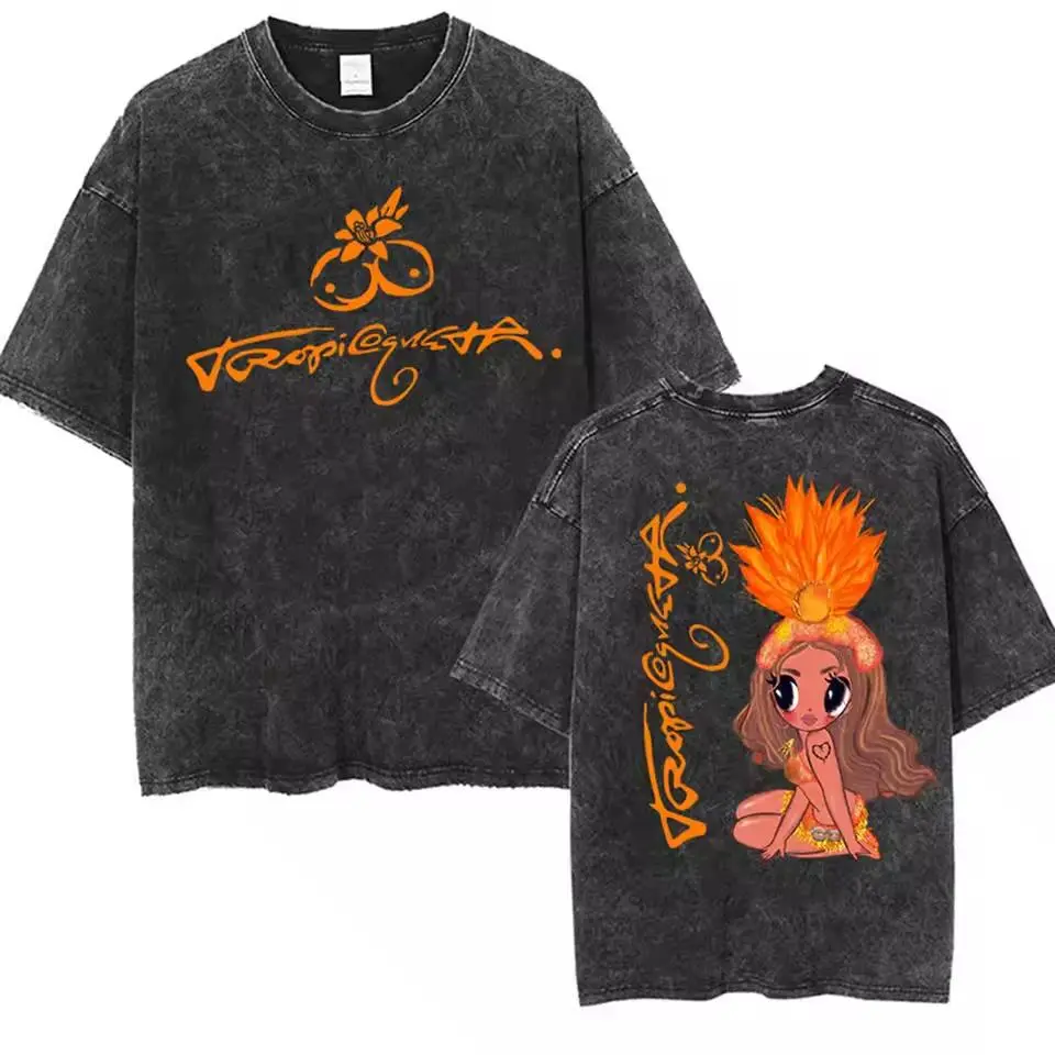 Tropicoqueta 2026 Tour Fans Gift T-Shirt, Men Women T-shirts Vintage Washed