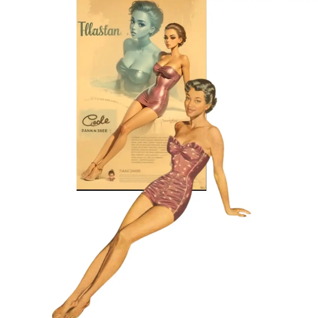 Vintage Boss Girls 8 x 10 Poster Retro Decor Artistic Photo Decoration Room