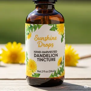 Dandelion Tincture Healthcare Fitness