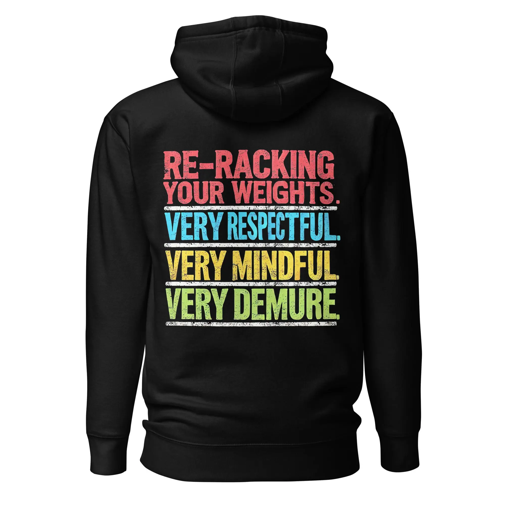 Very Demure Back Print Hoodie