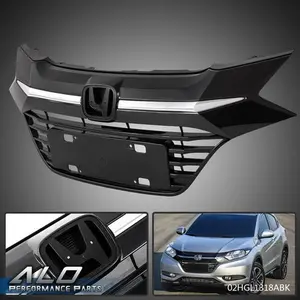 Fit For 2016 2017 2018 Honda HR-V HRV Front Bumper Hood Upper Grille Grill