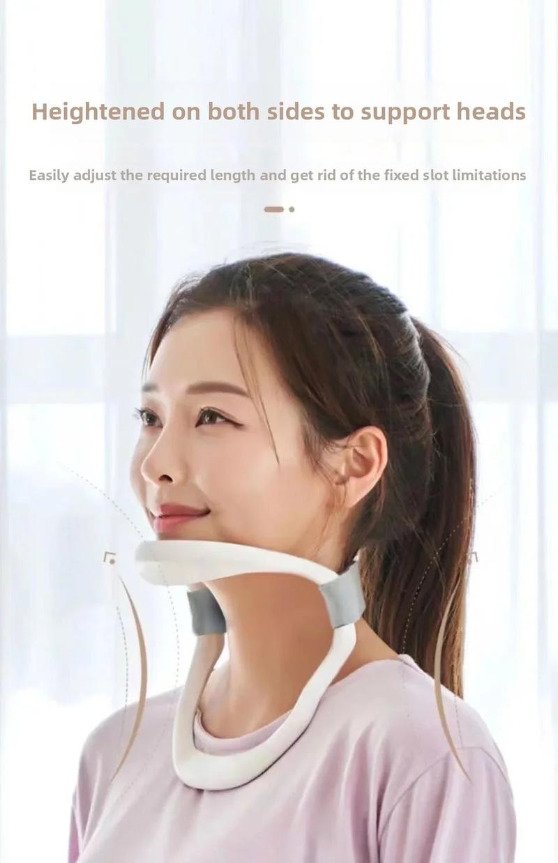 Adjustable Cervical Collar Neck Support Brace for Forward Head Posture Long Sitting Position Corrector Traction Device Comfortable Pain Relief Rehabilitation Robot Gloves Hand Hemiplegia Ergonomic Stroke Training Electric Exerciser Finger and Intensity