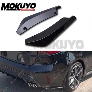 Sport Black Rear Bumper Lip Spoiler Splitter For 2020-2025 Toyota Corolla Sedan