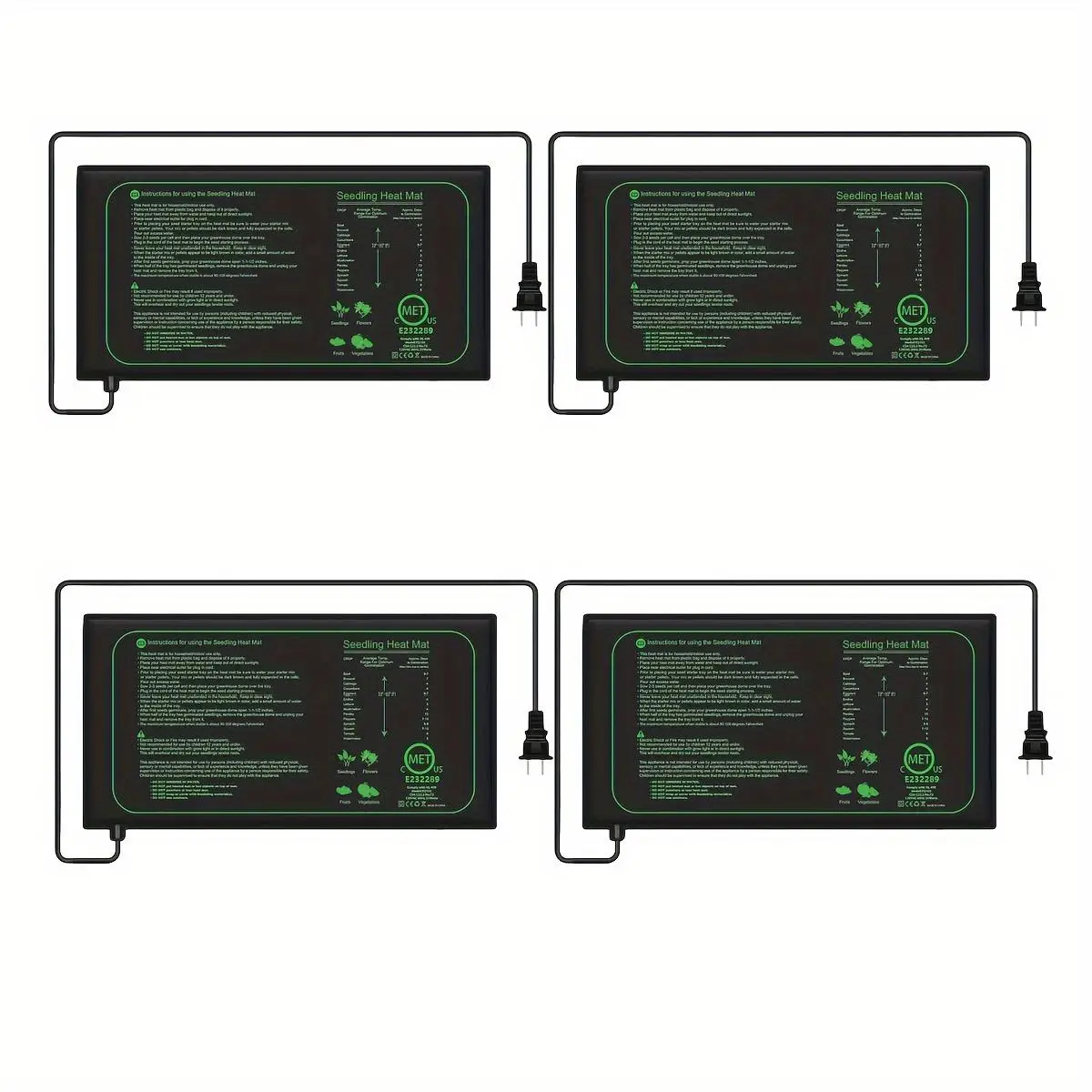 Plant Heating Pad, Seedling Heating Pad for Indoor Home Gardening Seed Starting, Plant Care & Support Supplies for Home Garden