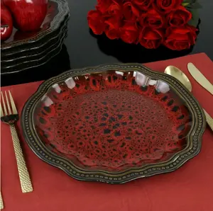 Regency 6 Piece Stoneware Dinner Plate Set