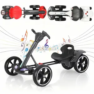 Kids Electric Go-kart, Parents Can Remotely Control Gokart, Children's Toy Kart Foldable Design Portable