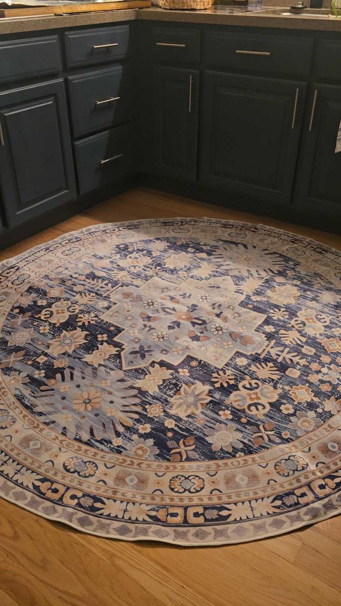 Item: Blue/Beige, 6ft×6ft(180*180cm)