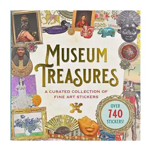 Museum Treasures Sticker Book 740+ Art Stickers for Journaling, Scrapbooking & Crafts - Paperback
